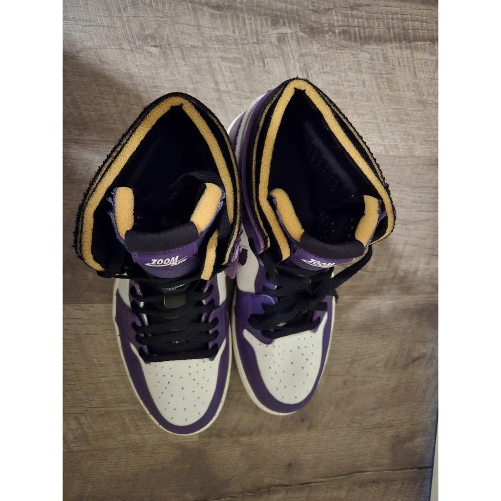 Nike Air Jordan 1‎ Zoom Air Crater Purple Men AJ1 SIZE 11 - Picture 6 of 10